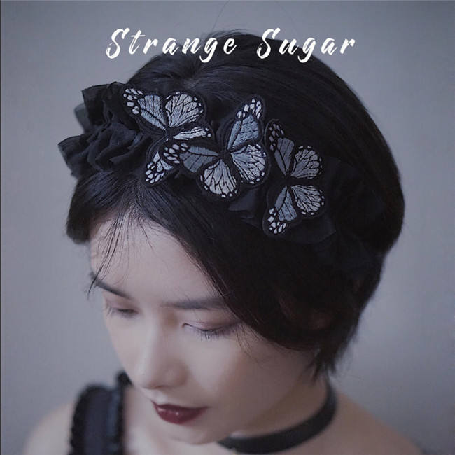 Strange Sugar Butterfly Gothic Headdress