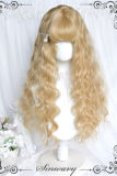 Angel Golden Wool Curly Lolita Wigs