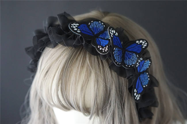 Strange Sugar Butterfly Gothic Headdress