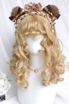 Cheese Bear Golden Brown Doll Lolita Wigs