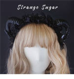 Strange Sugar Demon Horns Gothic Headdress