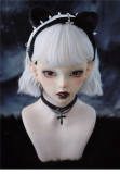 Strange Sugar Kitten Ears Plush Gothic Headdress