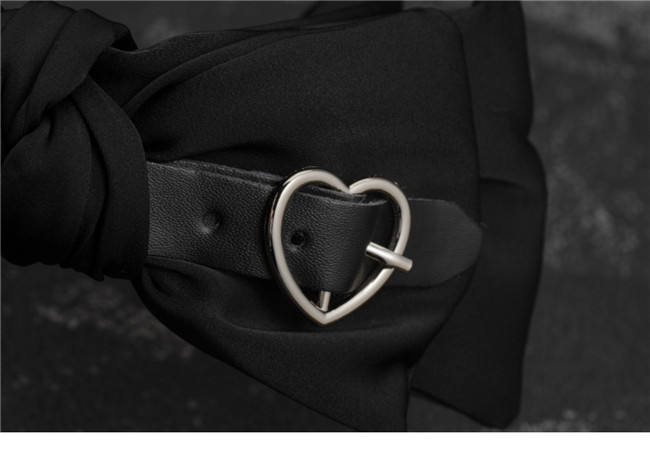 Strange Sugar Dark Black Headbow