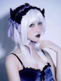 Strange Sugar Lace Wings Halloween Lolita Headband