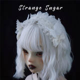 Strange Sugar White Wings Gothic Lolita Headband