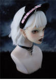 Strange Sugar Kitten Ears Plush Gothic Headdress