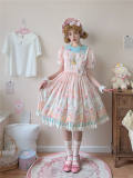 Sheep Party Scarf Collar Plus Size Lolita Dress and Apron