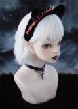 Strange Sugar Kitten Ears Plush Gothic Headdress