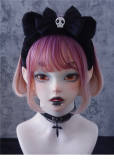 Strange Sugar Kitten Ears Plush Gothic Headdress