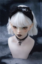 Strange Sugar Dark Black Headbow