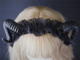 Strange Sugar Demon Horns Gothic Headdress