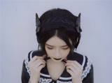 Strange Sugar Lace Wings Halloween Lolita Headband
