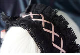 Strange Sugar Lace Wings Halloween Lolita Headband