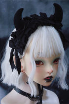 Strange Sugar Demon Horns Gothic Headband