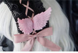 Strange Sugar Lace Wings Halloween Lolita Headband
