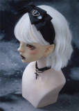 Strange Sugar Dark Black Headbow