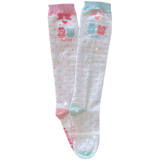 Bunny and Bear Polka Dots Lolita Socks