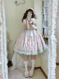 Sheep Party Peter Pan Collar Plus Size Lolita Dress