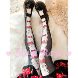 Strawberry Bowknots Sweet Lolita Tights