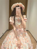 Sheep Party Emboridy Collar Plus Size Lolita Dress