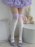 Roji Candy Paper Above Knee Socks