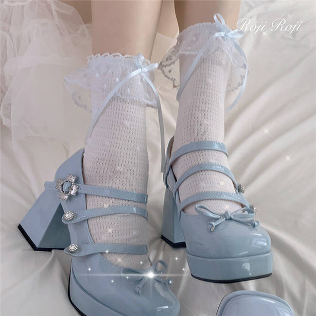 Roji Lace Trim Summer Sweet Lolita Socks