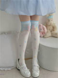 Roji Candy Paper Above Knee Socks