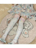 Roji Candy Paper Above Knee Socks