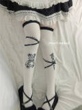 Bear and Bunny Cotton Above Knee Socks