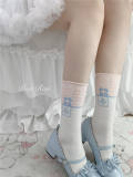 Roji Plaid Cherry Cotton Lolita Socks