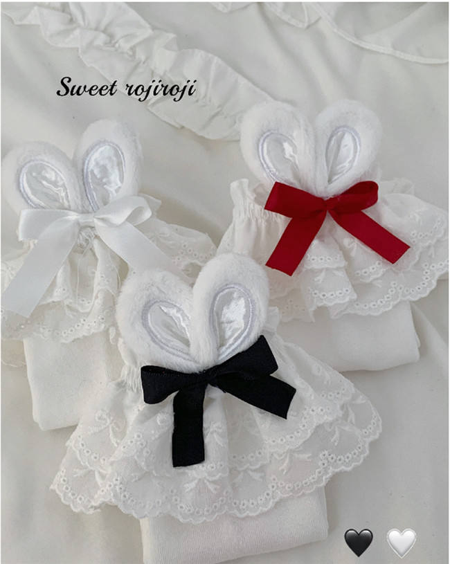 Roji Bunny Ears Summer Lolita Socks