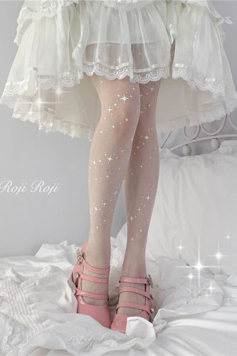 Roji Milky Way Summer Lolita Tights