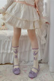 Roji Grape Vine Cotton Lolita Socks