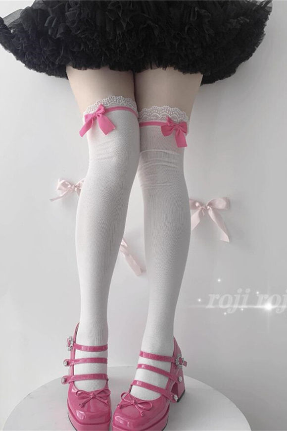 Sweet Lace Trim Lolita Socks