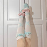 Roji Ribbon Girl Cotton Lolita Socks