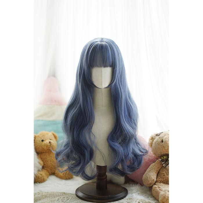 Yuchashui Color Palette Long Curls Lolita Wigs