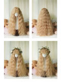 Curly Bang Long Curls Princess Wig 80cm