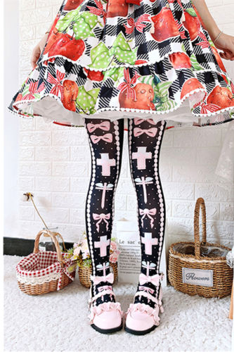 Roji Sweet Redemption Velvet Lolita Tights