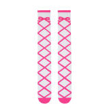 Cross Ribbons Above Knee Socks