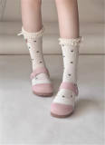 Roji Polk Dots Cotton Lolita Socks