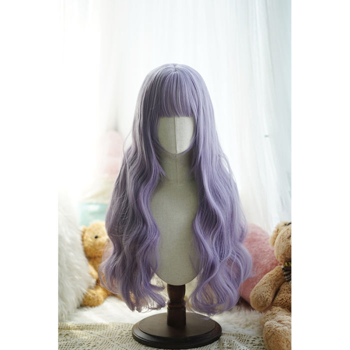 Yuchashui Color Palette Long Curls Lolita Wigs