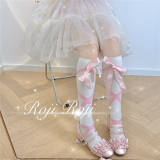 Roji Ribbon Girl Cotton Lolita Socks