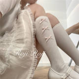 Roji Sweet Bows Lolita Calf Socks