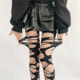 Lady Fishnet Stockings Punk Tights