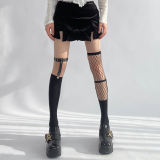 Lady Fishnet Stockings Punk High Socks