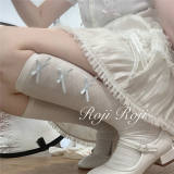 Roji Sweet Bows Lolita Calf Socks