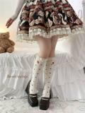 Roji Polk Dots Cotton Lolita Socks