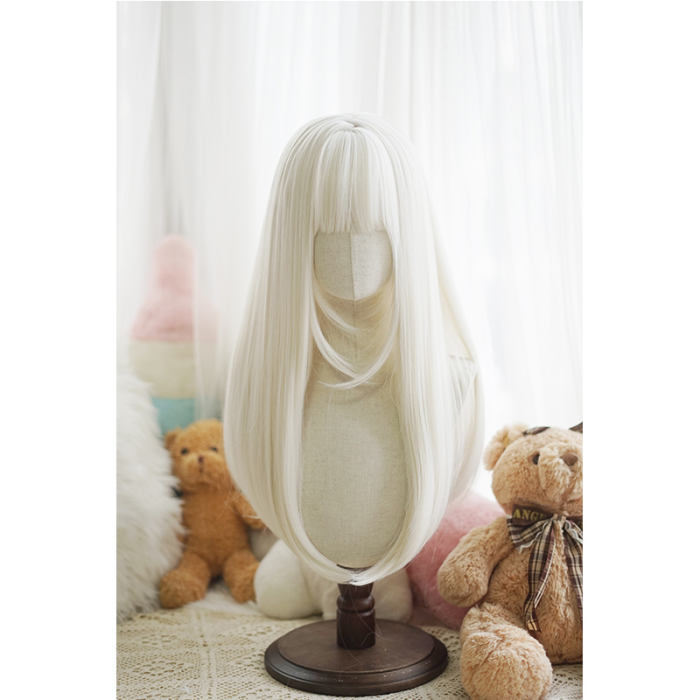 Yuchashui Sweet Long Straight Lolita Wig 60cm