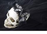Strange Sugar Butterflies Gothic Mantilla