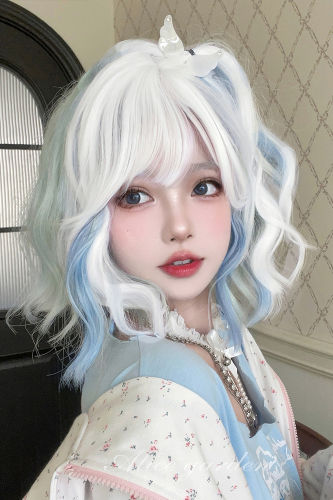 Alice Garden Colored Sweet Short Wig